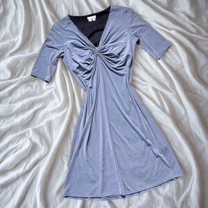Y2K Grey Office Siren Dress